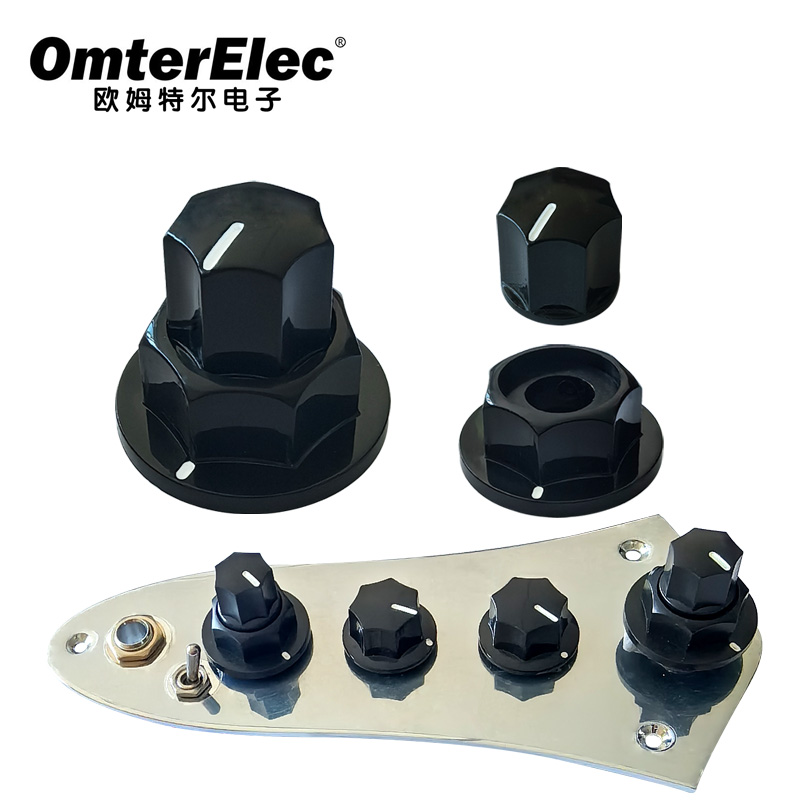 Concentric knob with line